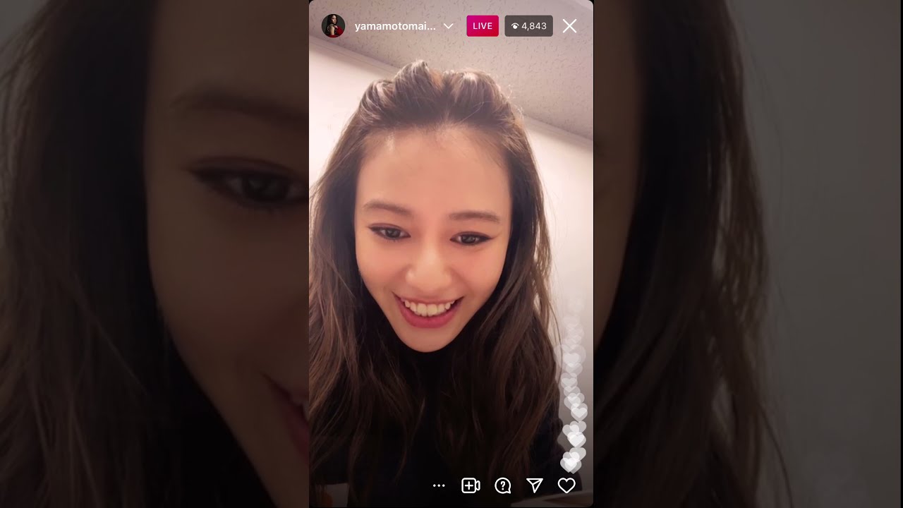 山本舞香インスタライブ1029 草野大成コラボ