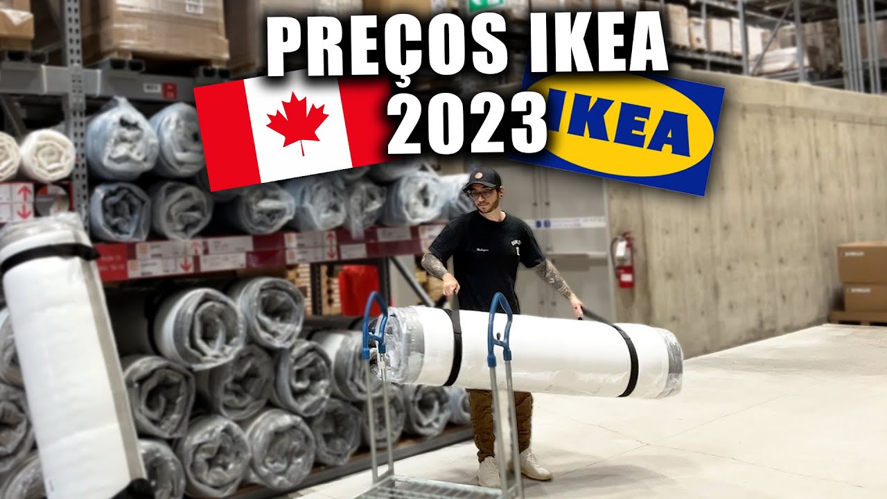 Vlog na IKEA quanto custa os móveis no CANADA!? Preços e vlog em Winnipeg