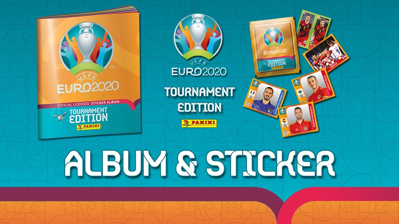 PANINI UEFA EURO 2020 Tournament Edition Sticker - Vorstellung ALBUM und STICKER