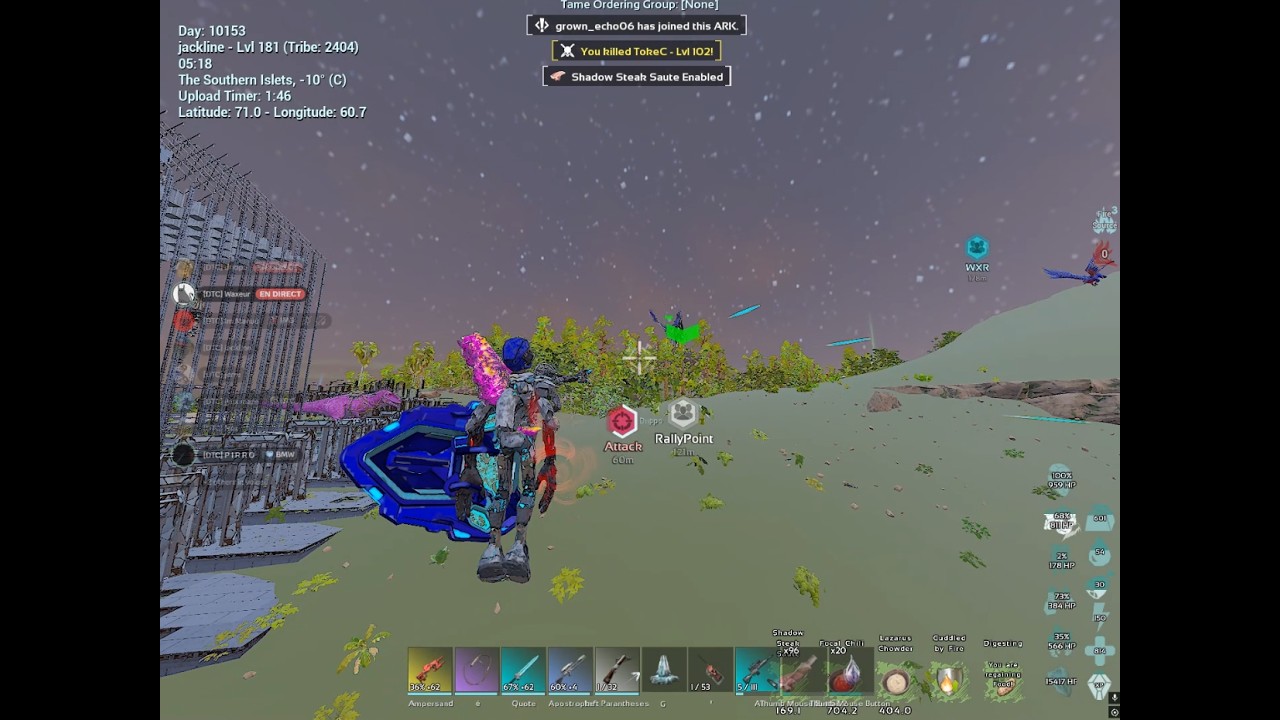 OFFICIAL | SUIT PVP #6 |DTC|  You don't need to be intelligent to use trap C4 ASA ARK