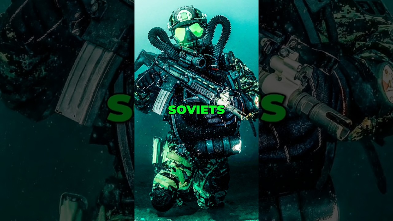 How Do Navy SEALS fight Underwater? #usa #military #shorts