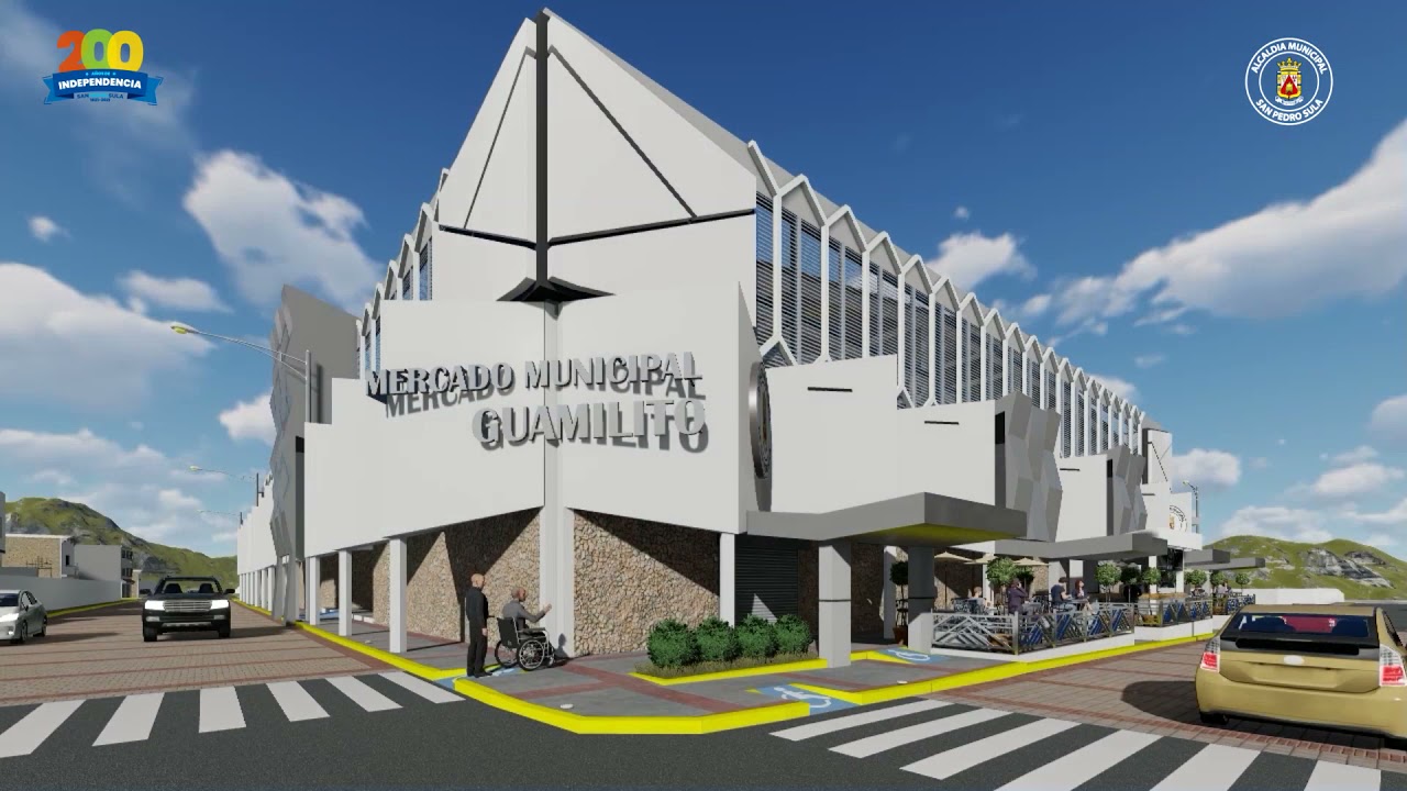 La Reconstrucción del #MercadoGuamilito en #SanPedroSula será un proyecto moderno y tecnológico