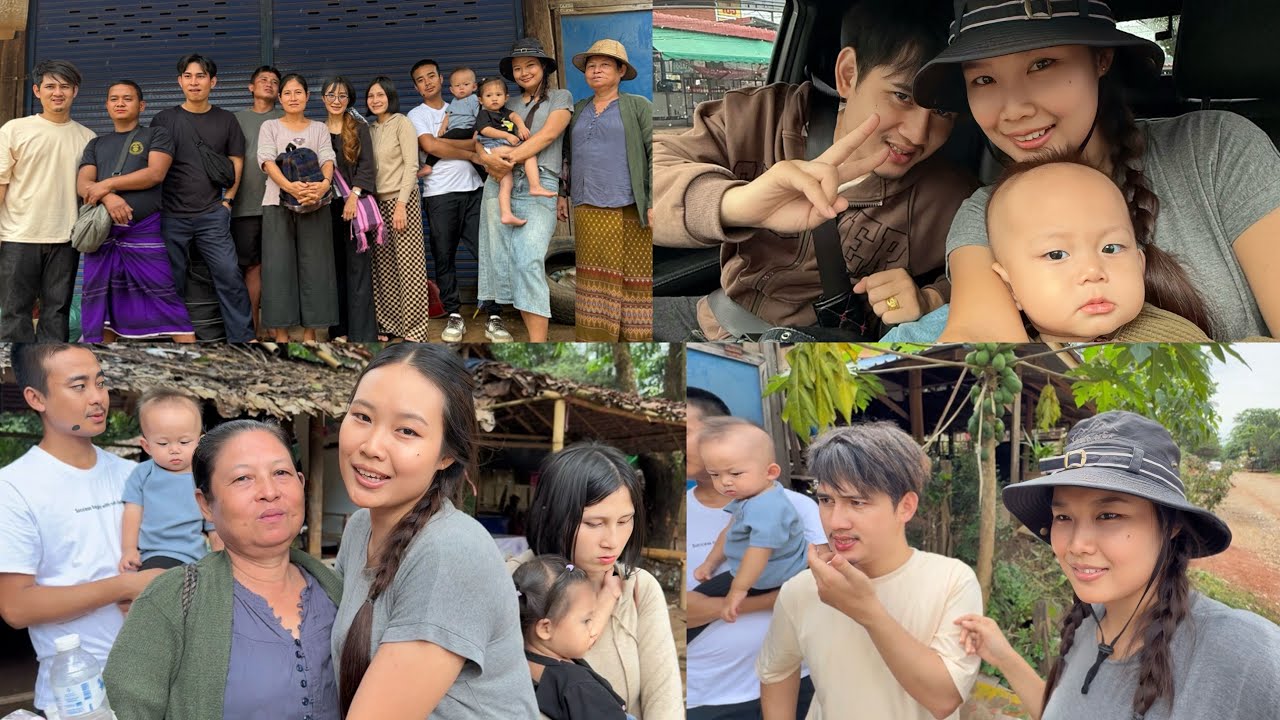 လဲzထံၣ်လိၥ်သးဒီးမံzပှၢ် ￼Meet my in-Laws for the second time🙏🏻 #EP-259