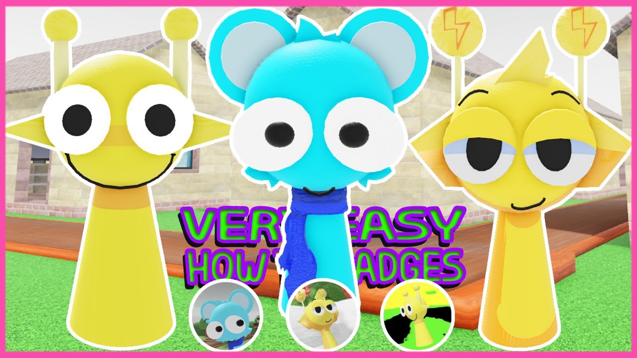 Roblox Update - How to get  3 Badges in 3D Sprunki Retroplay