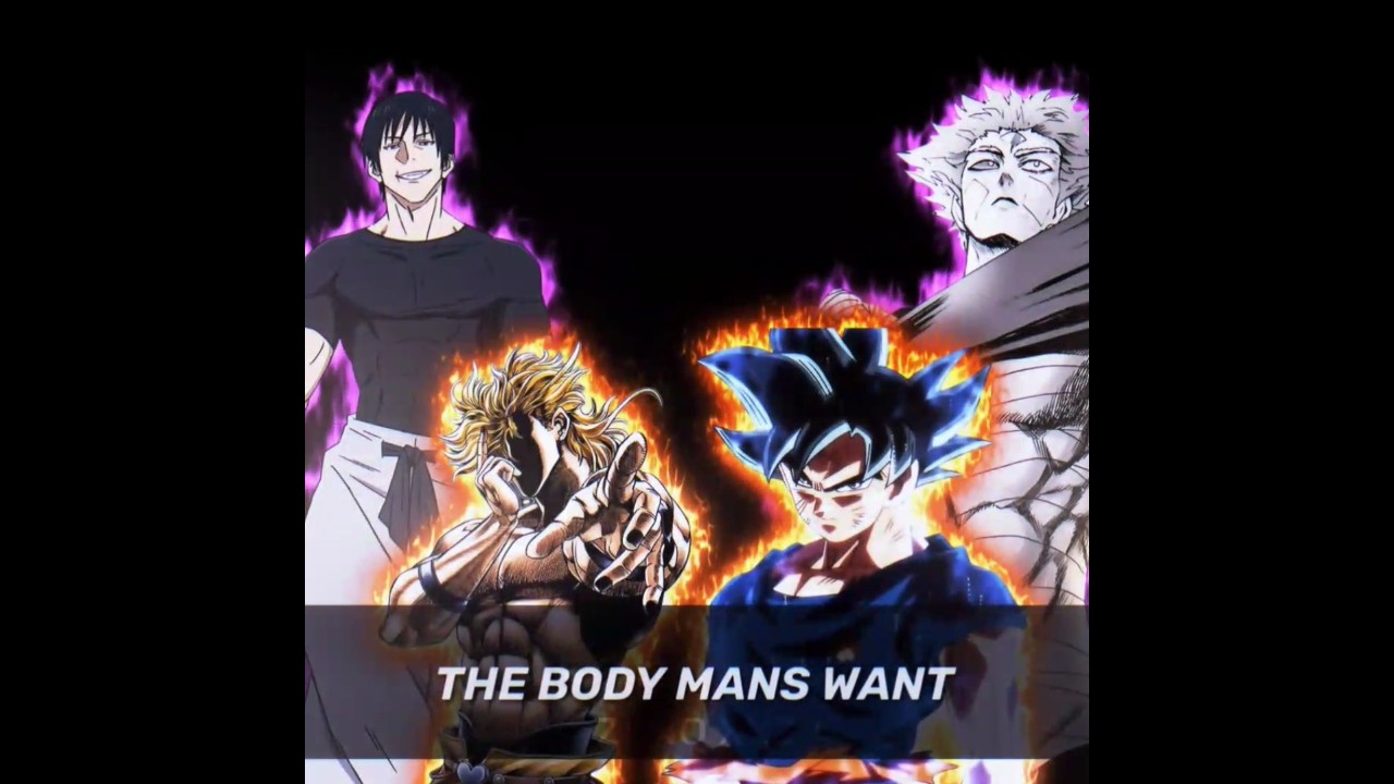 4 goat's in 1 frame🐐#ytshorts#jojo#shorts #demonslayer#viral#fyp#goku#anime
