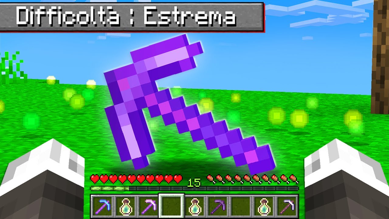 HO SPESO 100 LIVELLI PER QUESTO PICCONE - Minecraft ITA