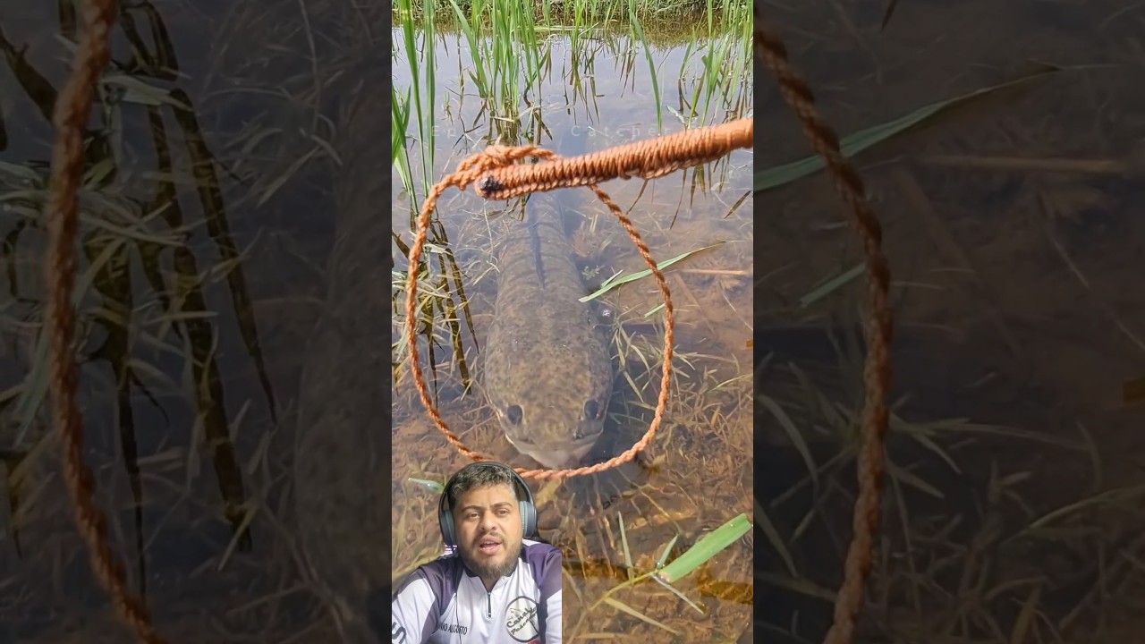 Modinha pesca no La&ccedil;o!🤠 #fishing #reaction #pescaria #Tra&iacute;ra