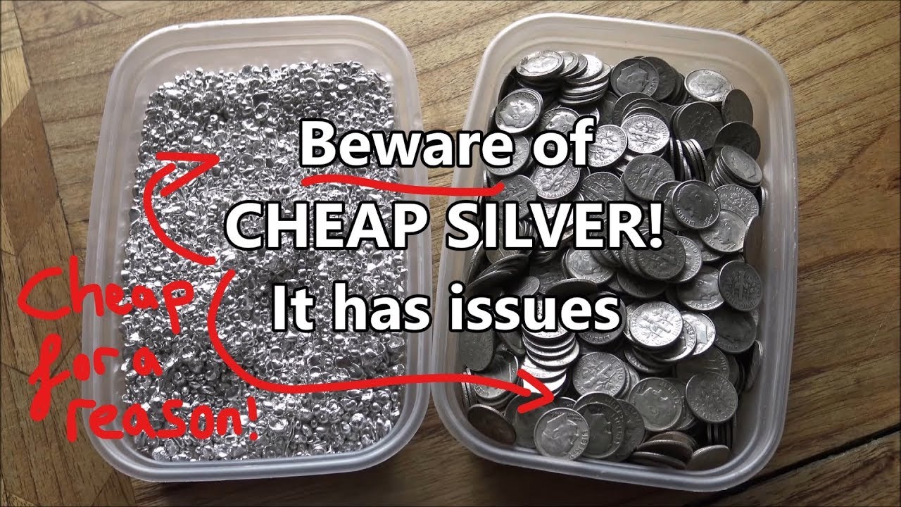 Beware of CHEAP silver, its not as good as you might think!