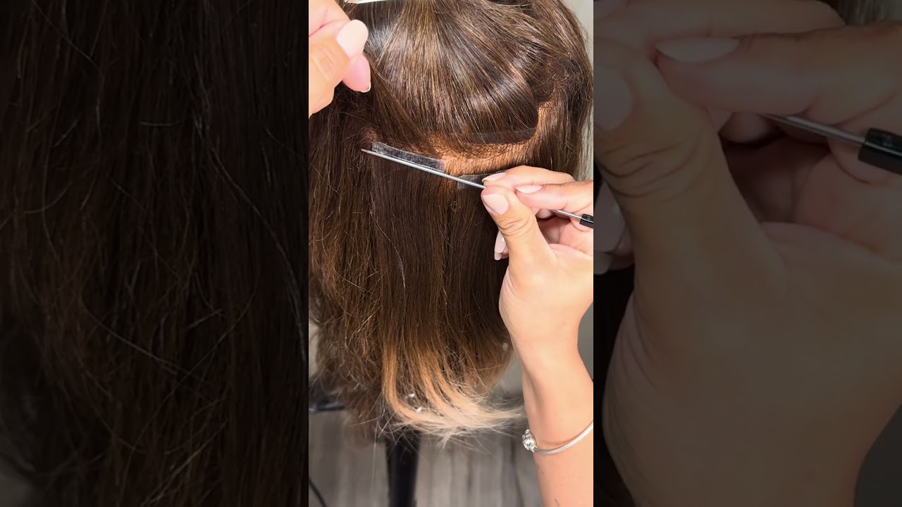 The Do's and don'ts of tape Hair Extensions