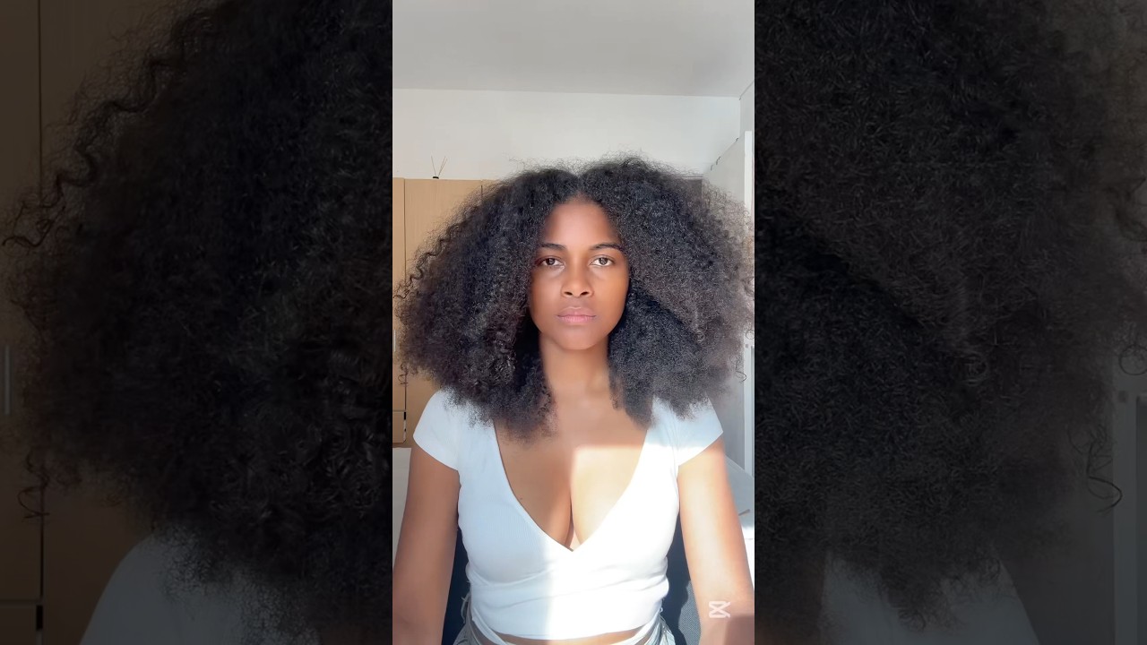 C&oacute;mo Cortar Cabello afro Rizado en Casa: F&aacute;cil y R&aacute;pido #curlyhair #cabelloafro #afrohair