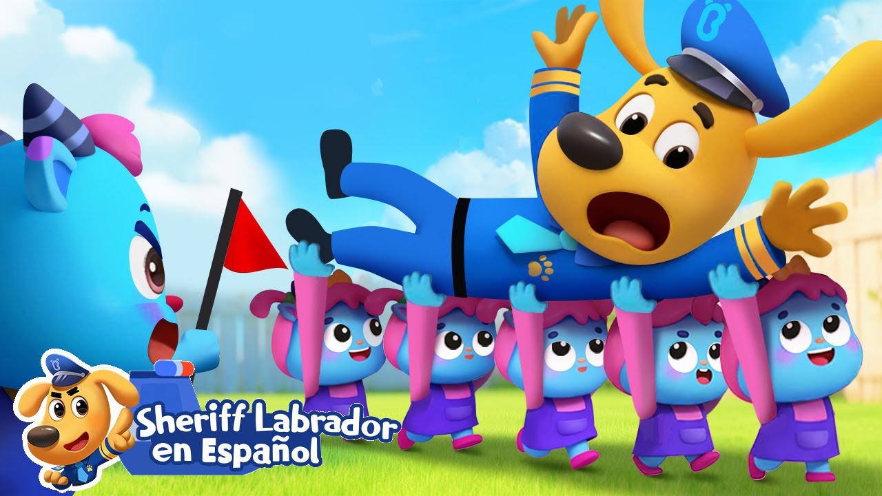 Escuadrón Mini Antel ❄️ Dibujos Animados 🔍Sheriff Labrador en Español