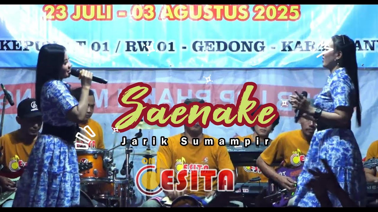 SAENAKE (Jarik Sumampir2) - Tyaz & Netty - OM Desita