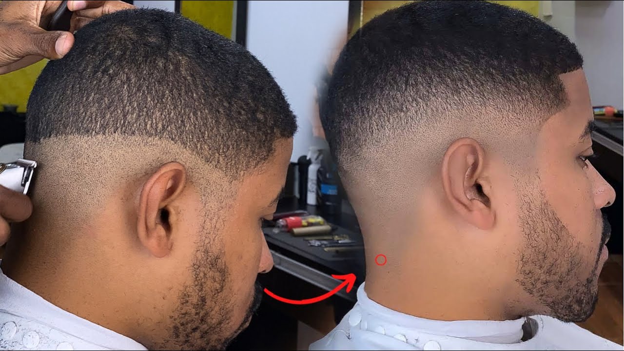 COMO FAZER DEGRADÊ RÁPIDO 😱Mid Fade [PASSO A PASSO]🙅🏽‍♂️
