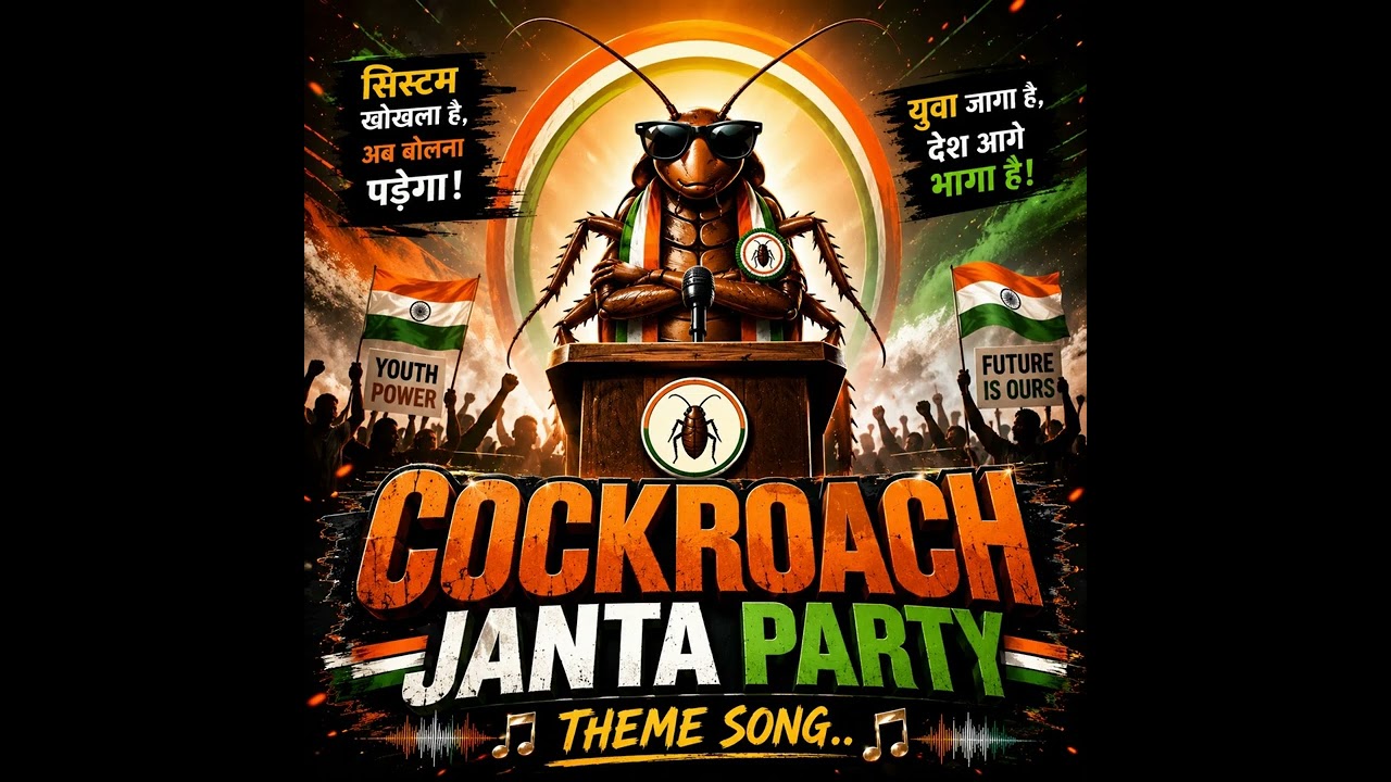 O cockroach Jago re ( cockroach Janata party song )