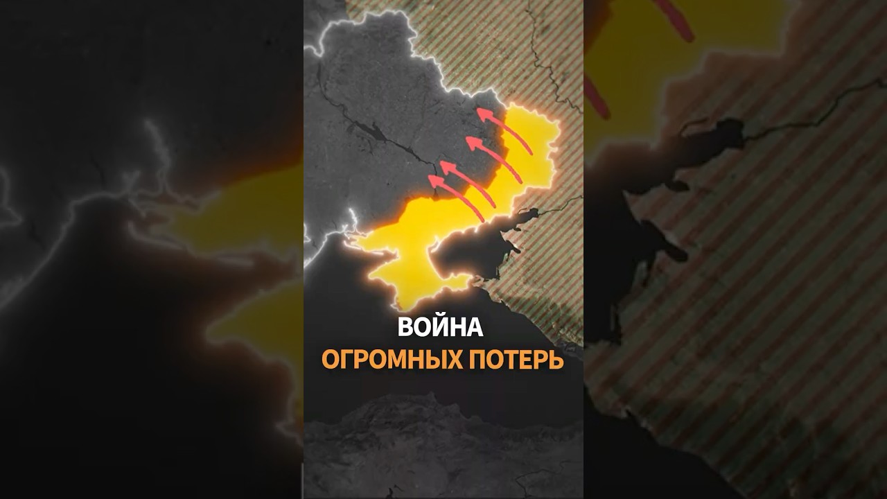 ❗ ОГРОМНЫЕ потери РФ на фронте #shorts