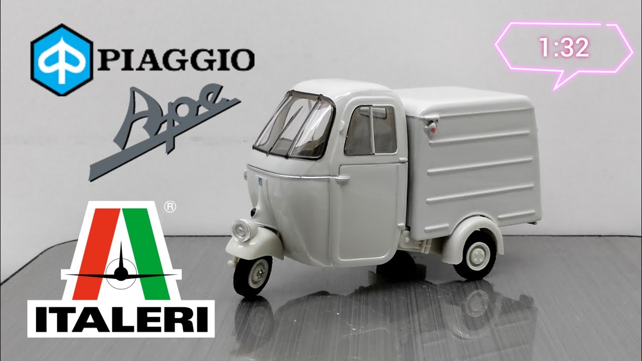 Обзор модели Piaggio Ape C Furgone 1956г. 1:32 Italeri