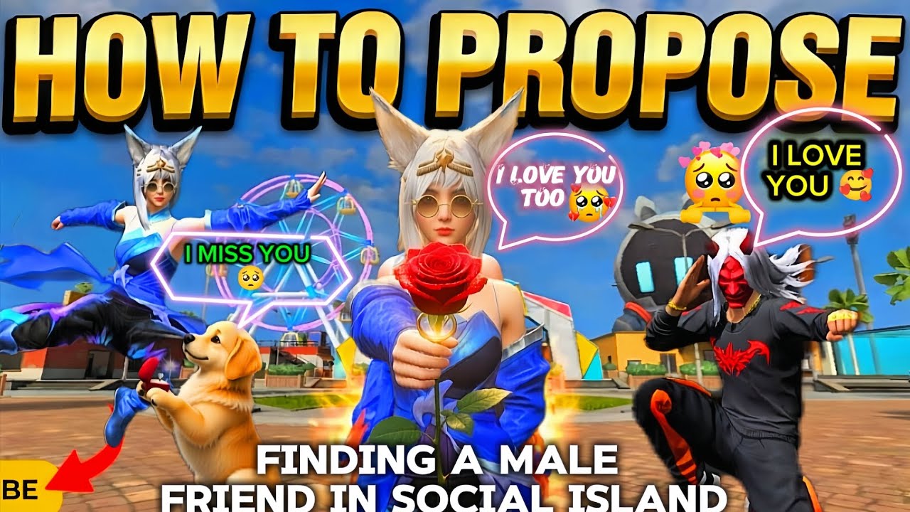 I FOUND A GIRLFRIEND IN SOCIAL ISLAND AT 1AM || GARENA FREE🥰