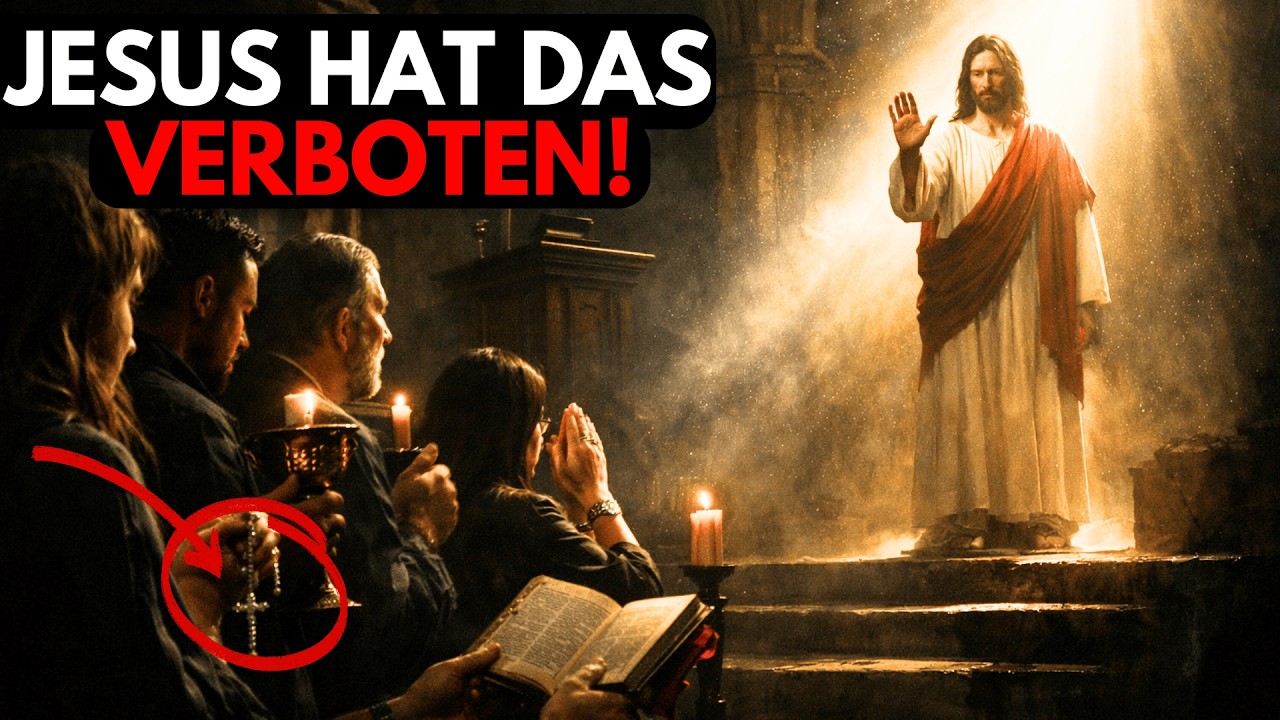5 Dinge, die Jesus VERBOTEN hat – aber Christen tun sie