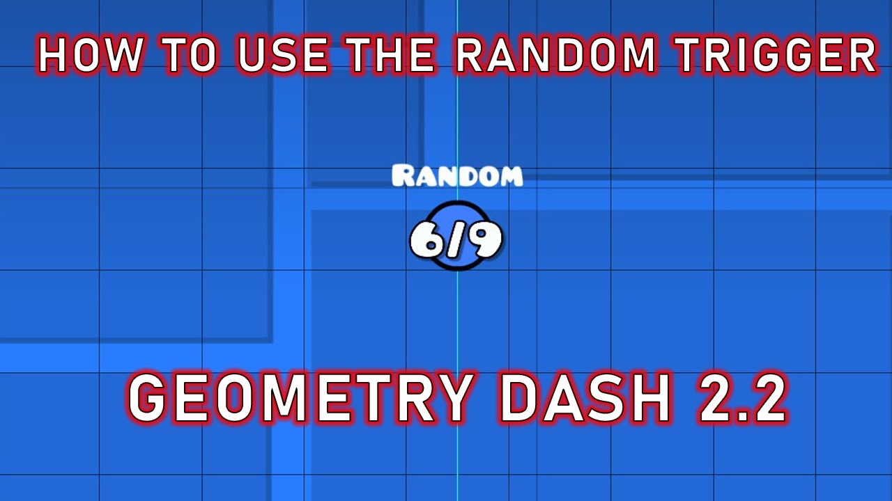 (2.2) Как использовать триггер RANDOM в Geometry Dash!