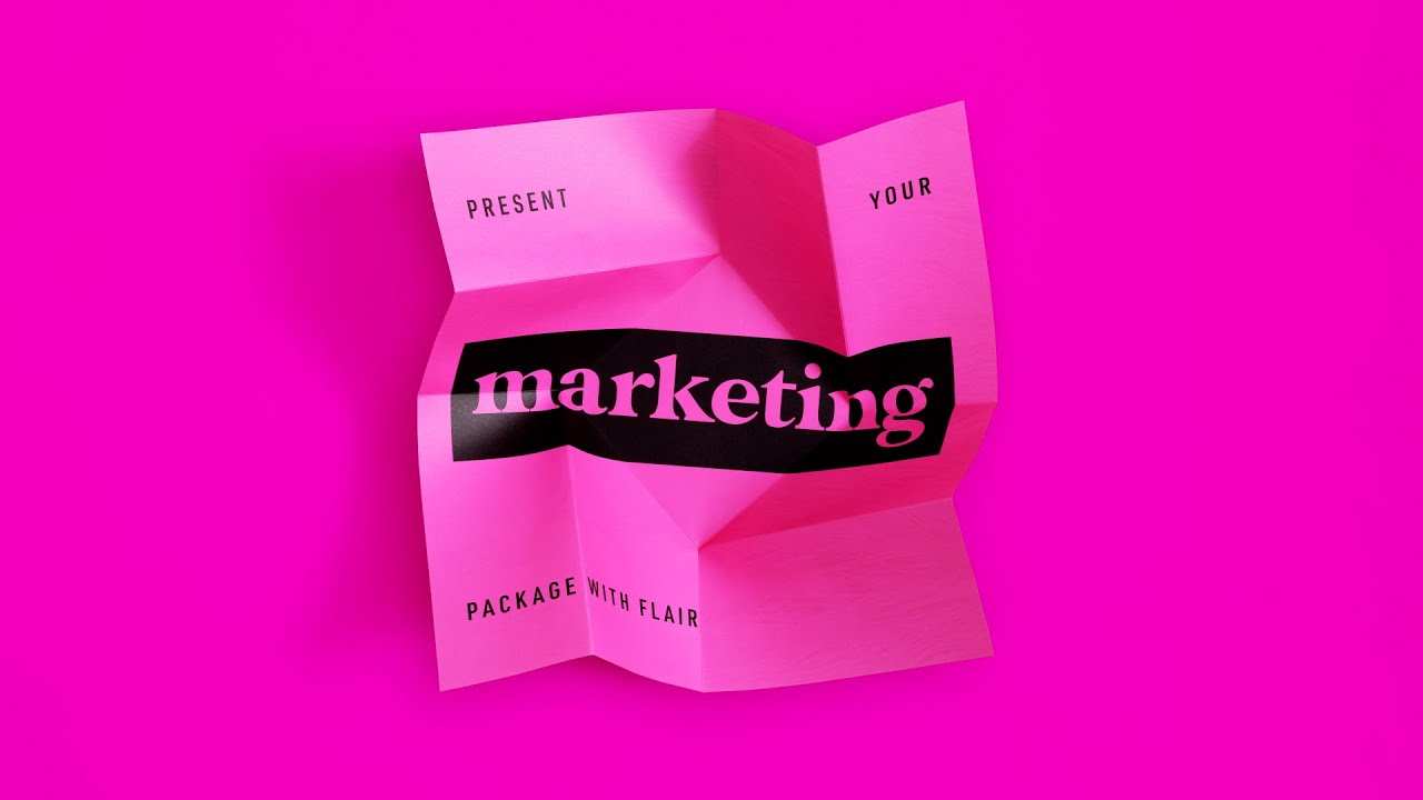 Break out of traditional marketing with custom Designer Folds