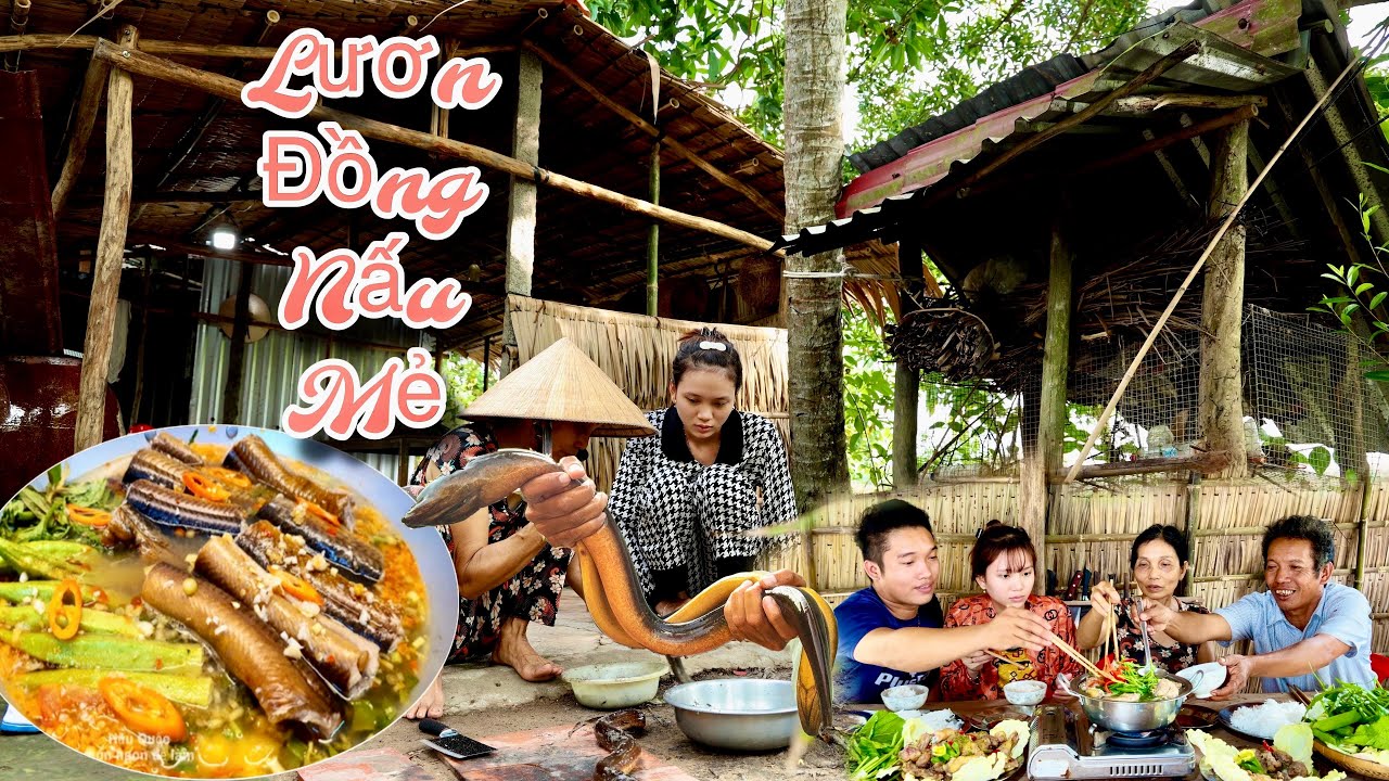 Lươn Đồng Nấu Lẩu Mẻ Chuối Cây - Hương Vị Quê Nhà Miền Tây - KBMQ T136