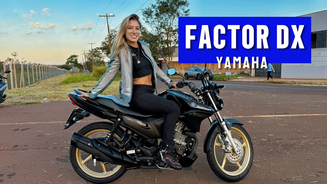 TESTEI A NOVA  FACTOR DX DA YAMAHA!