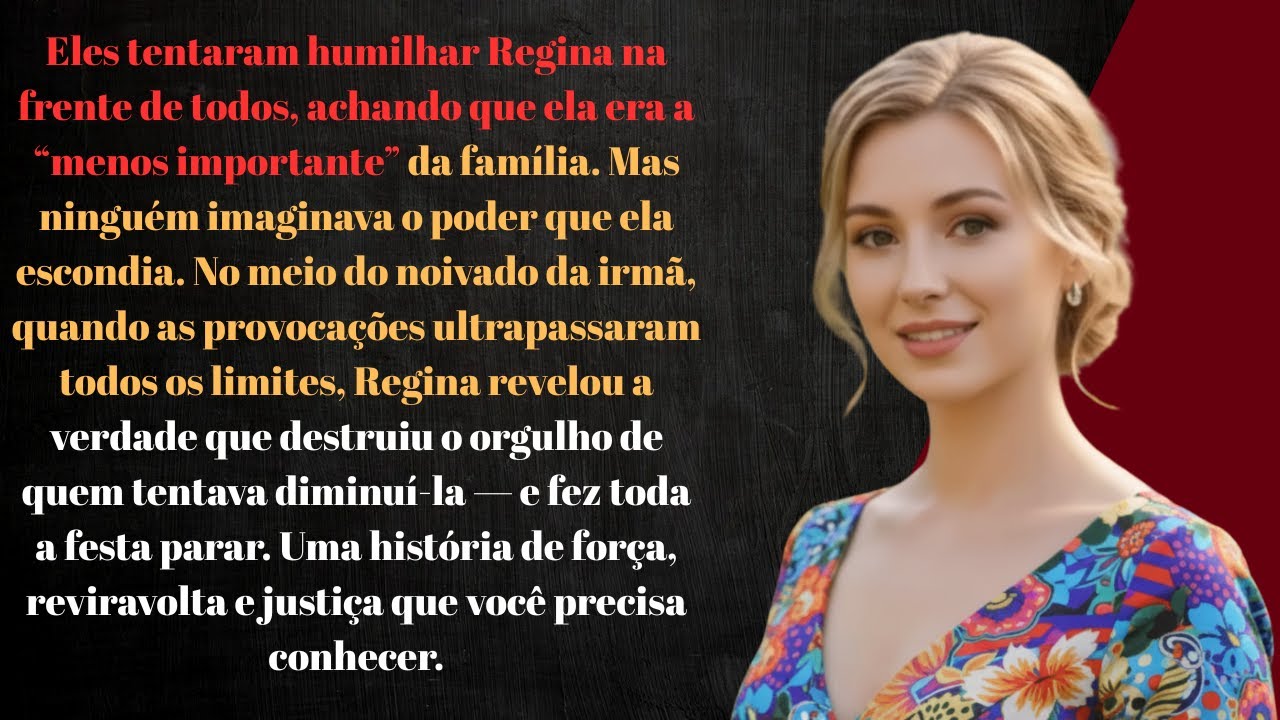 “Fui tratada como empregada no noivado da minha própria irmã… e acabei revelando um segredo que...”