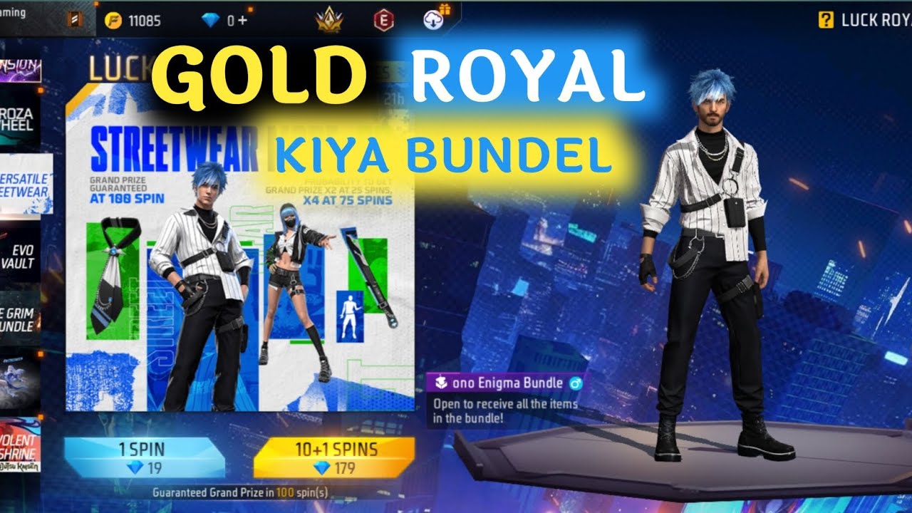New Gold Royal Bundles || Free Fire Next Gold Royal || Gold Royal Bundles 