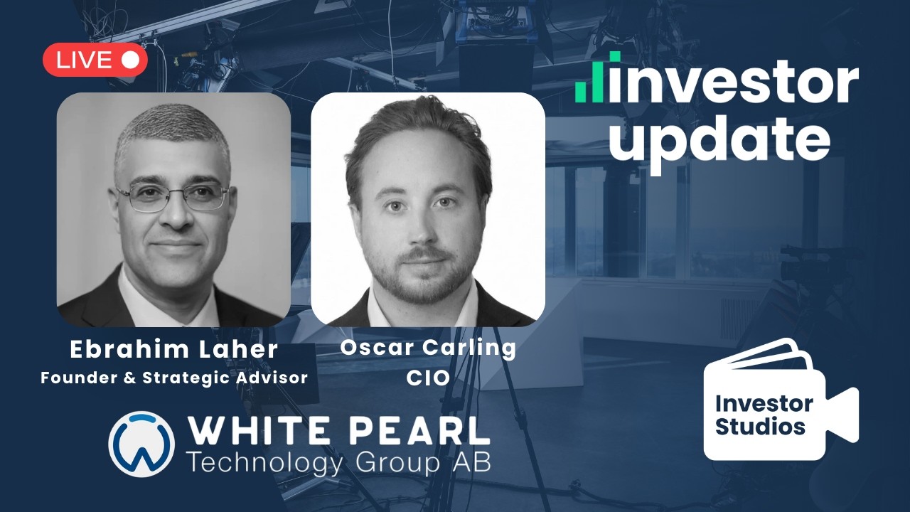 White Pearl Technology - Live Business Update with founder Ebrahim Laher & CIO Oscar Carling