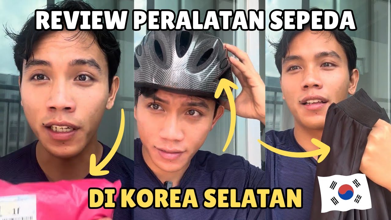 🟡 ADA YANG BARU NIH !! 😁 REVIEW PERALATAN SEPEDA DI KOREA SELATAN
