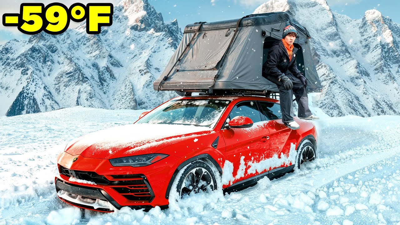 I Tried Lamborghini Camping In -59°F (-51°C)