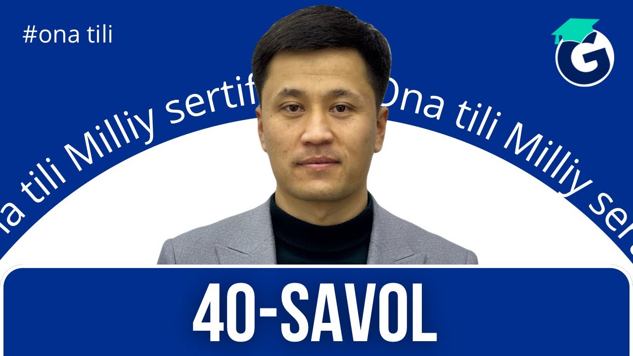 40- Savol | Milly Sertifikat