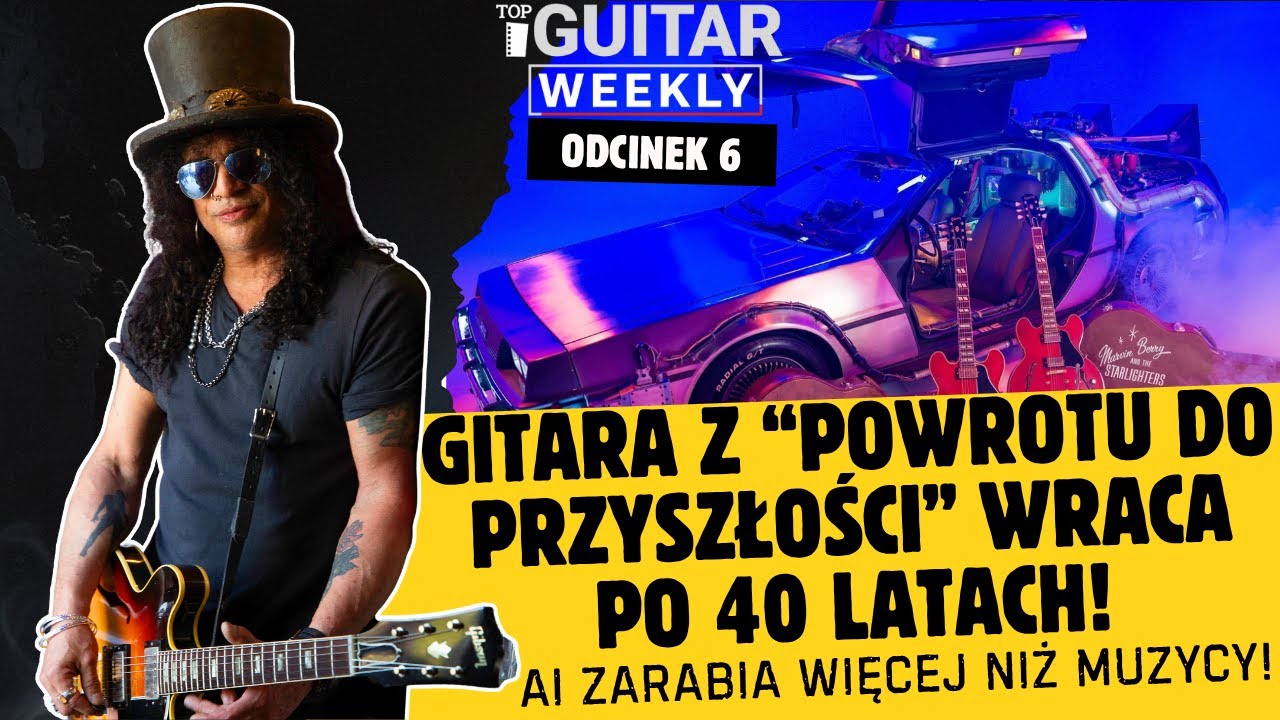 Gitara z Powrotu do Przyszłości wraca po 40 latach! | TopGuitar Weekly #6