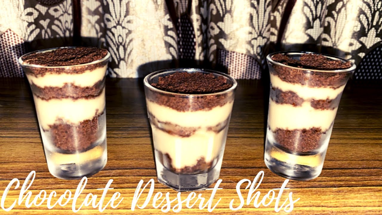 Chocolate Dessert Shots | Oreo Dessert Recipe