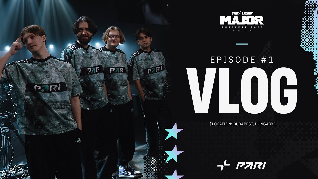 PARIVISION на StarLadder Budapest Major 2025 | VLOG 1 [ENG SUB]