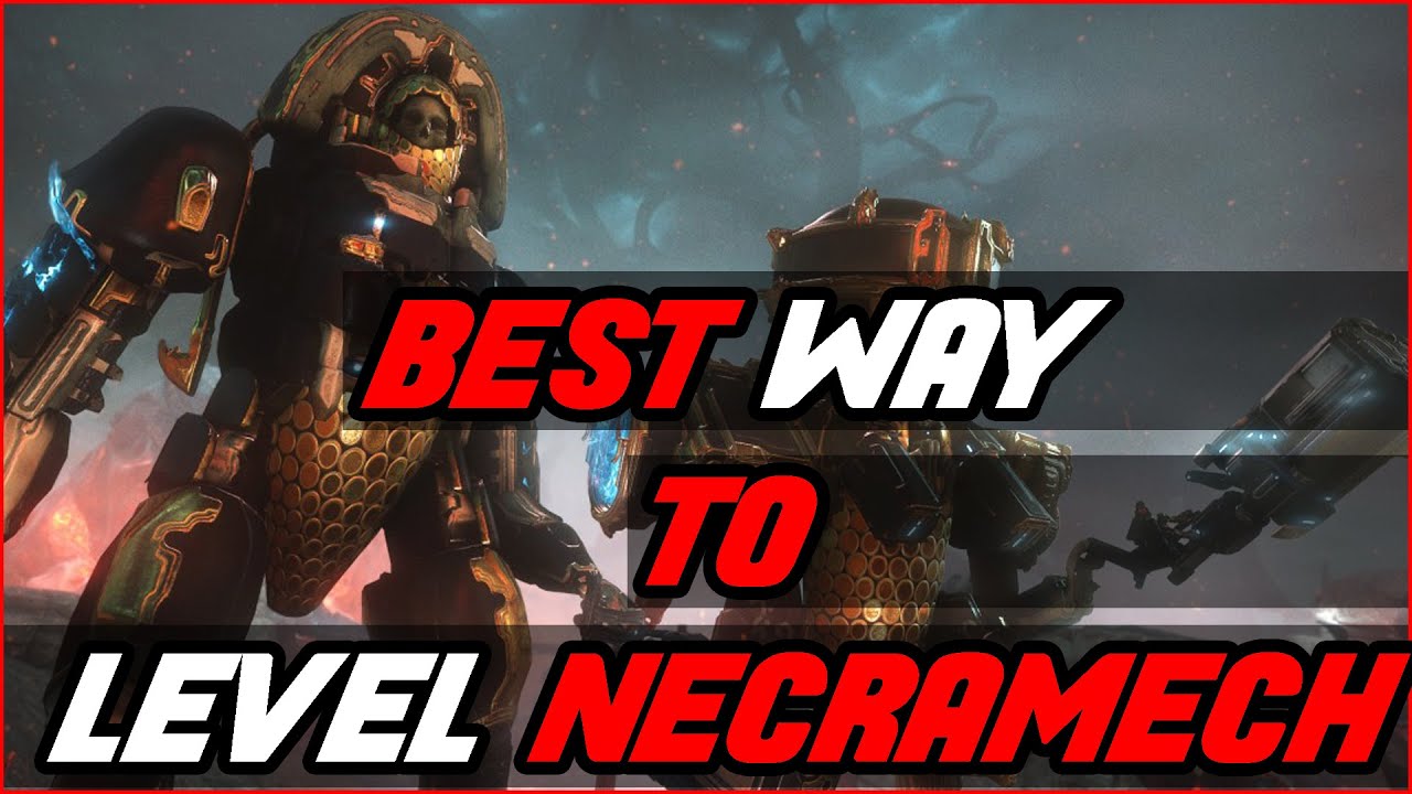 Best way to level up necramech - Warframe