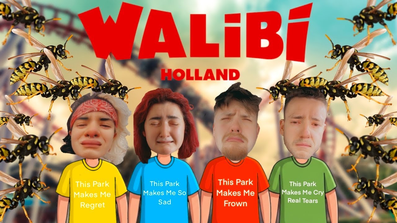 The WORST Theme Park Ever?! - Walibi Holland Vlog