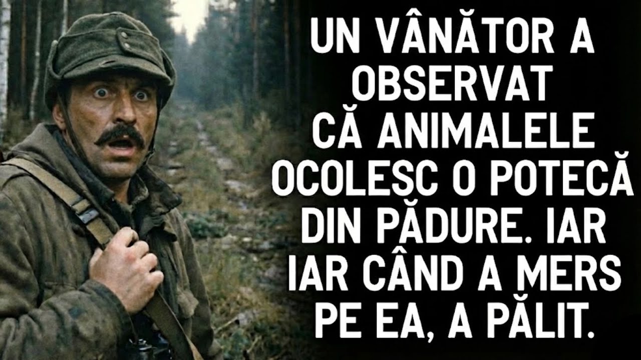 A GĂSIT CEVA PE POTECA INTERZISĂ ȘI A ALBIT PE LOC! CE SE ASCUNDEA ÎN PĂDURE?