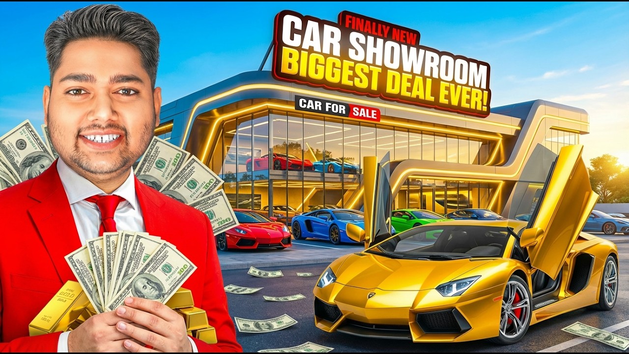 I Opened India’s Most EXPENSIVE Car Showroom! Raees Motors