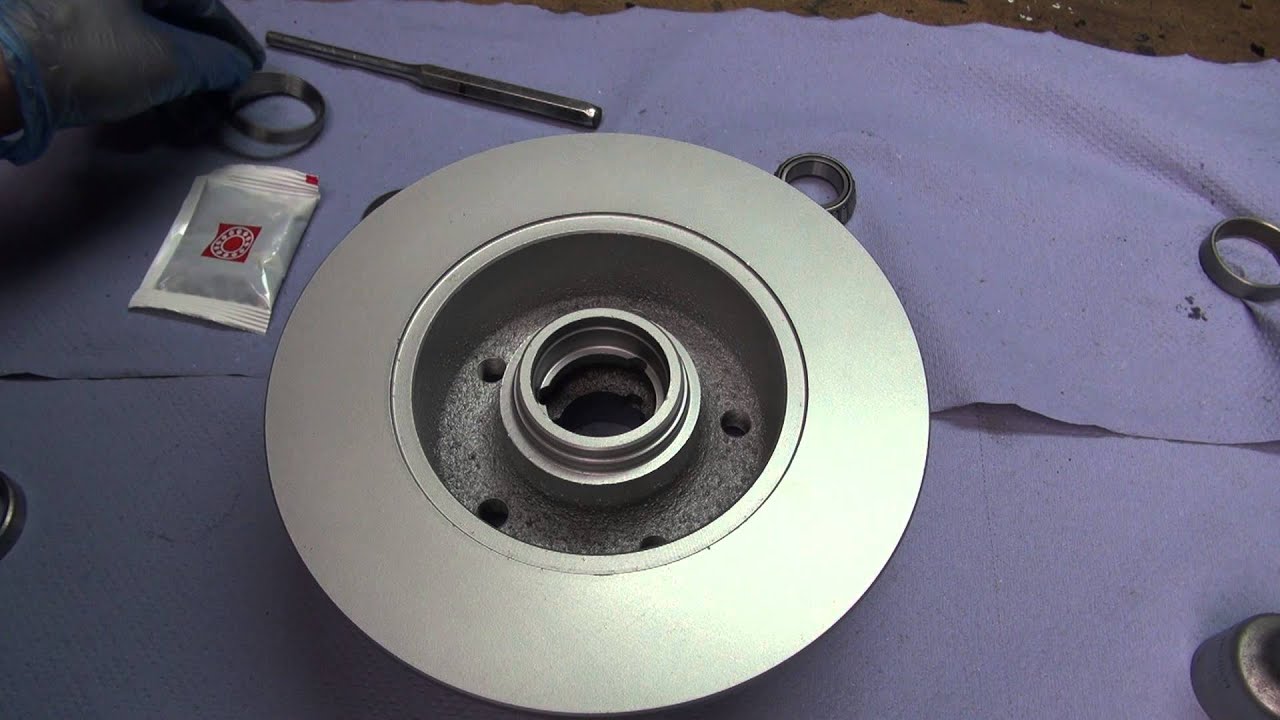 Wymiana łożyska stożkowego.