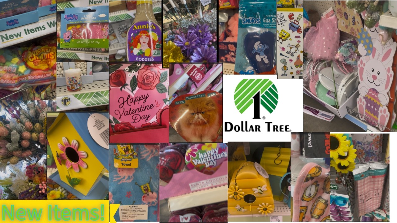 First Week of February at Dollar Tree! #dollartree #shopwithme #shopping