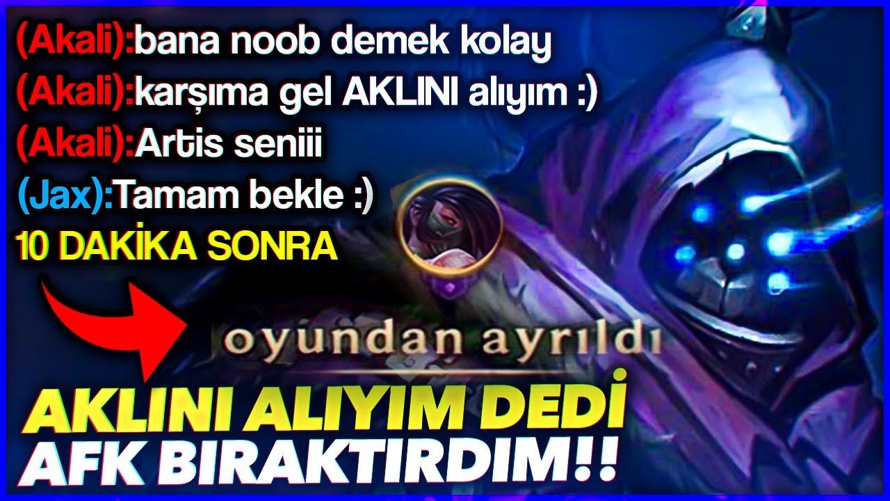 KARŞIMA GEL AKLINI ALIYIM DEDİ !! ALT F4 &Ccedil;EKTİRDİM !! 2 MA&Ccedil; DENK GELDİK !! JAX | Og&uuml;n Demirci