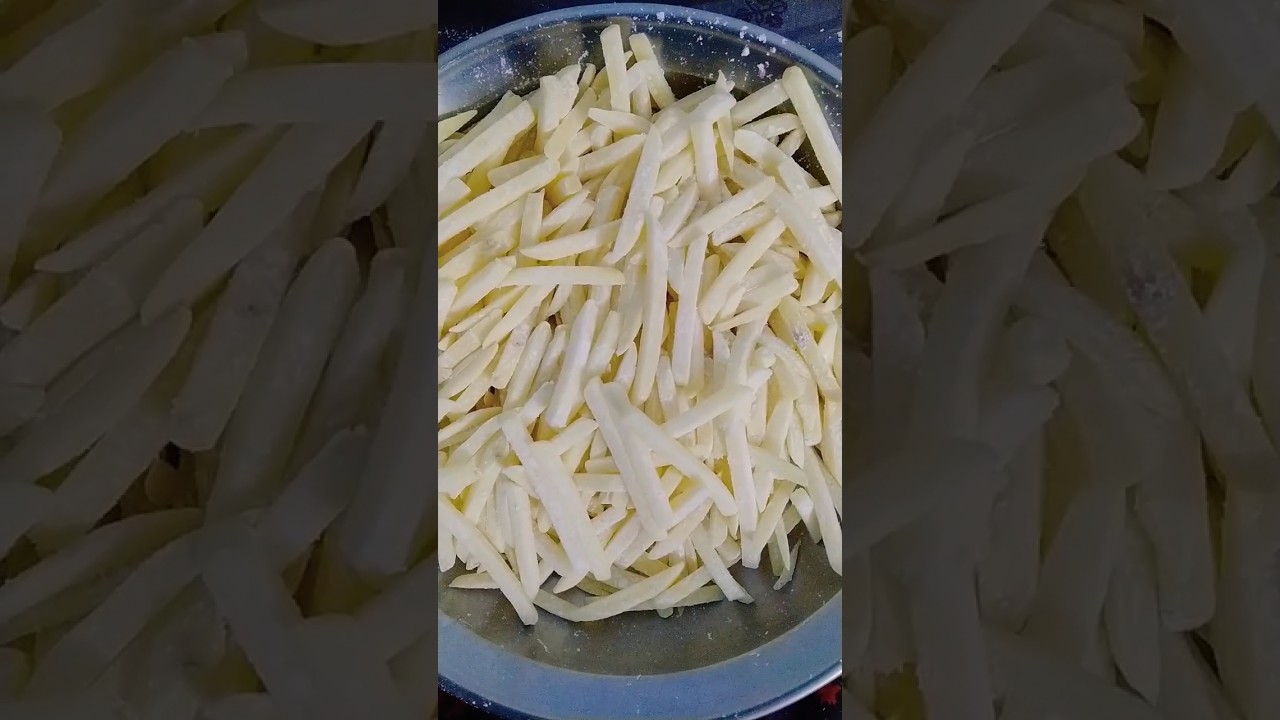 How to make frozen french fries at home | Frozen fries | French fries | #food #fries #ramadanrecipes