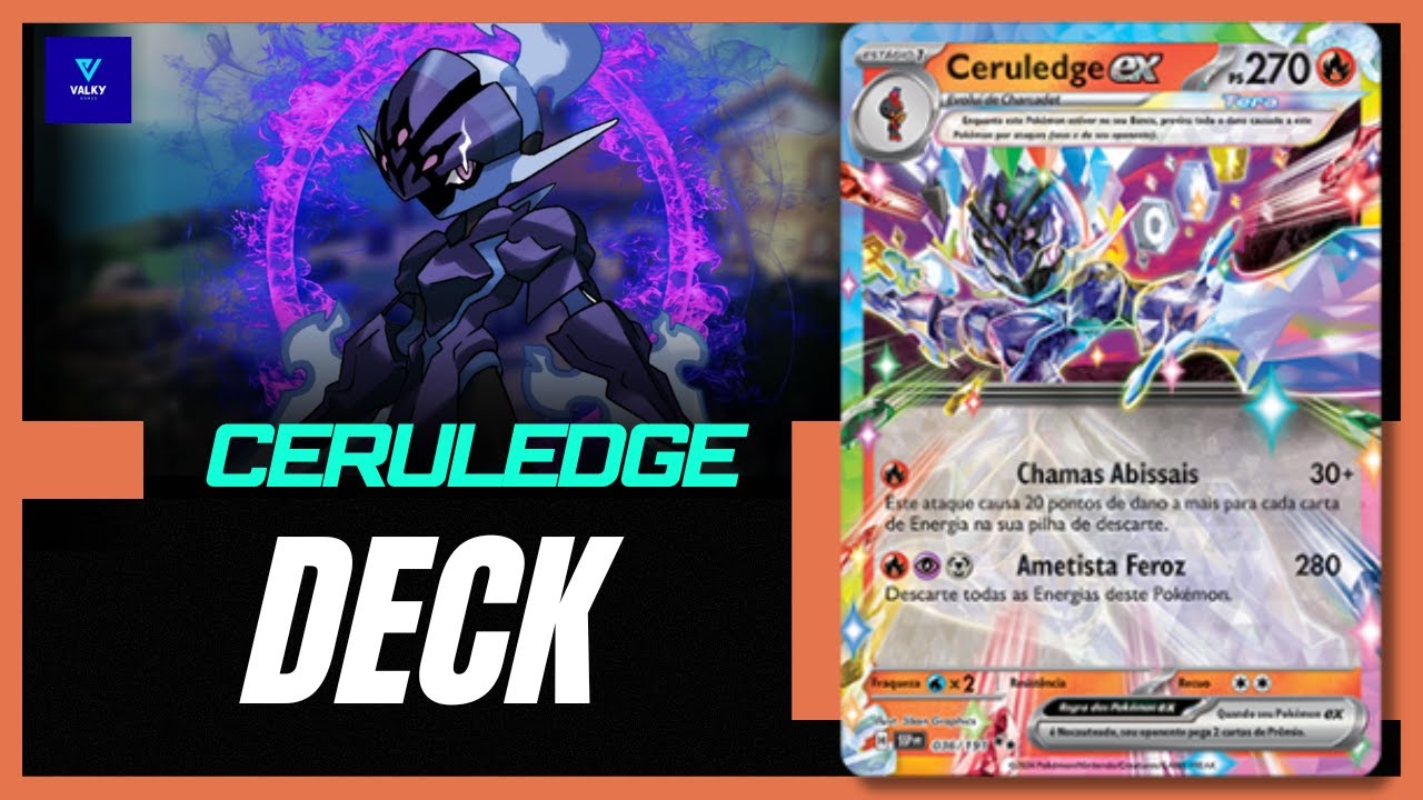 SIMPLES e POTENTE, esse é o deck do Ceruledge | Pokémon TCG Live