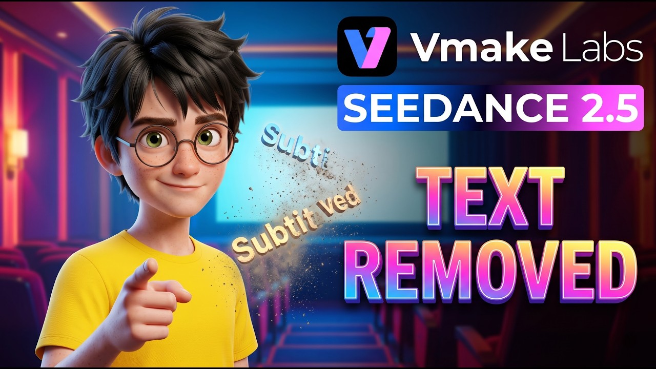 Remove Logo From Video Online Instantly with Vmake Labs AI