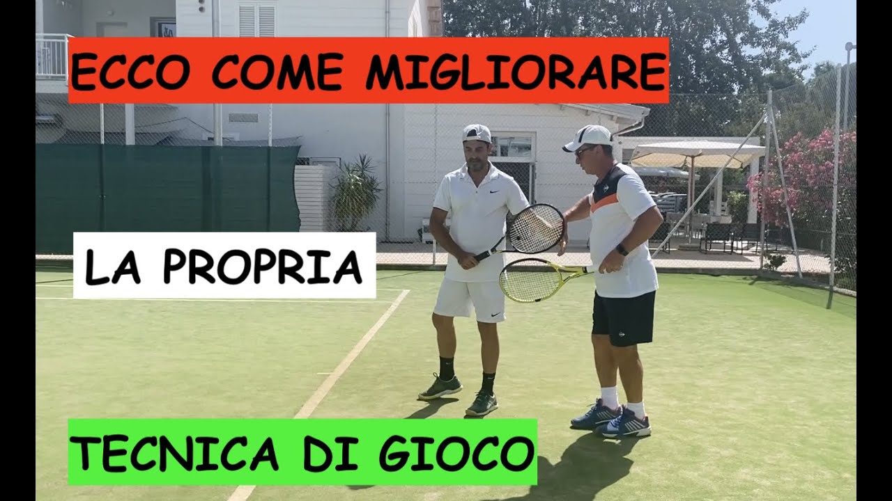 Tennis-Come migliorare la propria tecnica