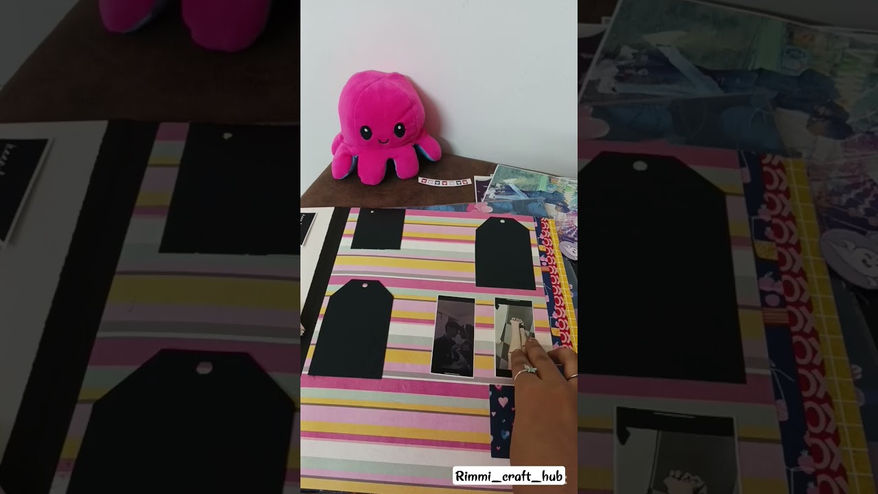 album making day -4#handmadegifts #albummaking #youtube #youtubeshorts