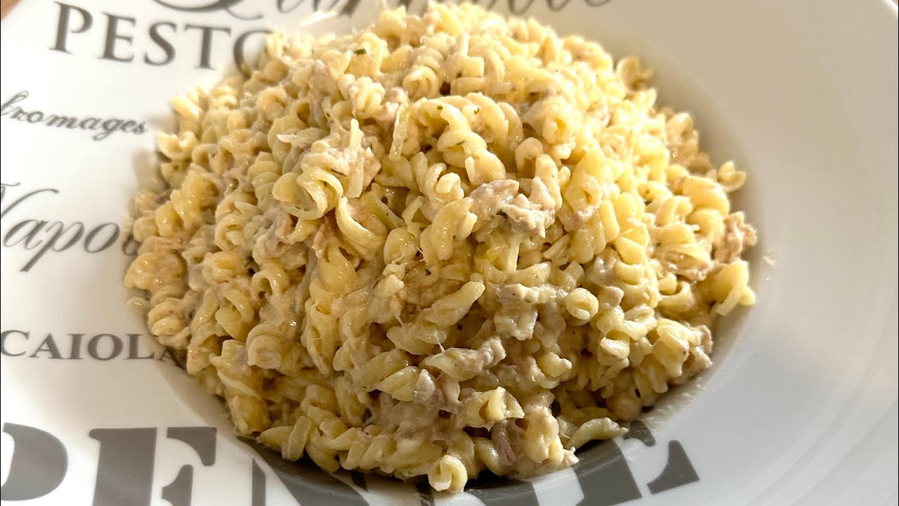 Les pâtes au thon 🍝recette facile et rapide #rapide