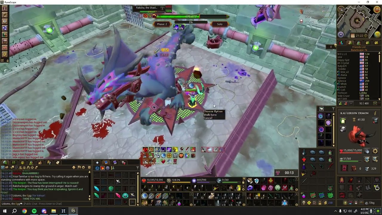 1:06 - Raksha Melee Only