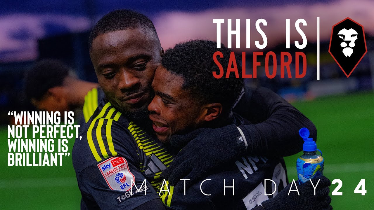 NEW YEARS DAY DELIGHT FOR SALFORD 🎉 | THIS IS SALFORD: MATCH DAY 24